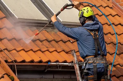 Démoussage et hydrofuge de toiture à Cressanges